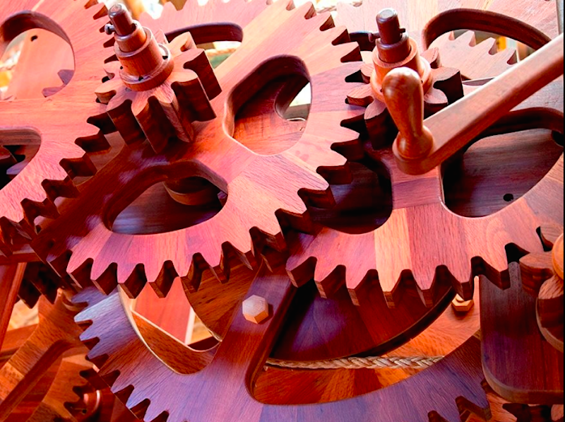 Nannup Clock Tower inner workings