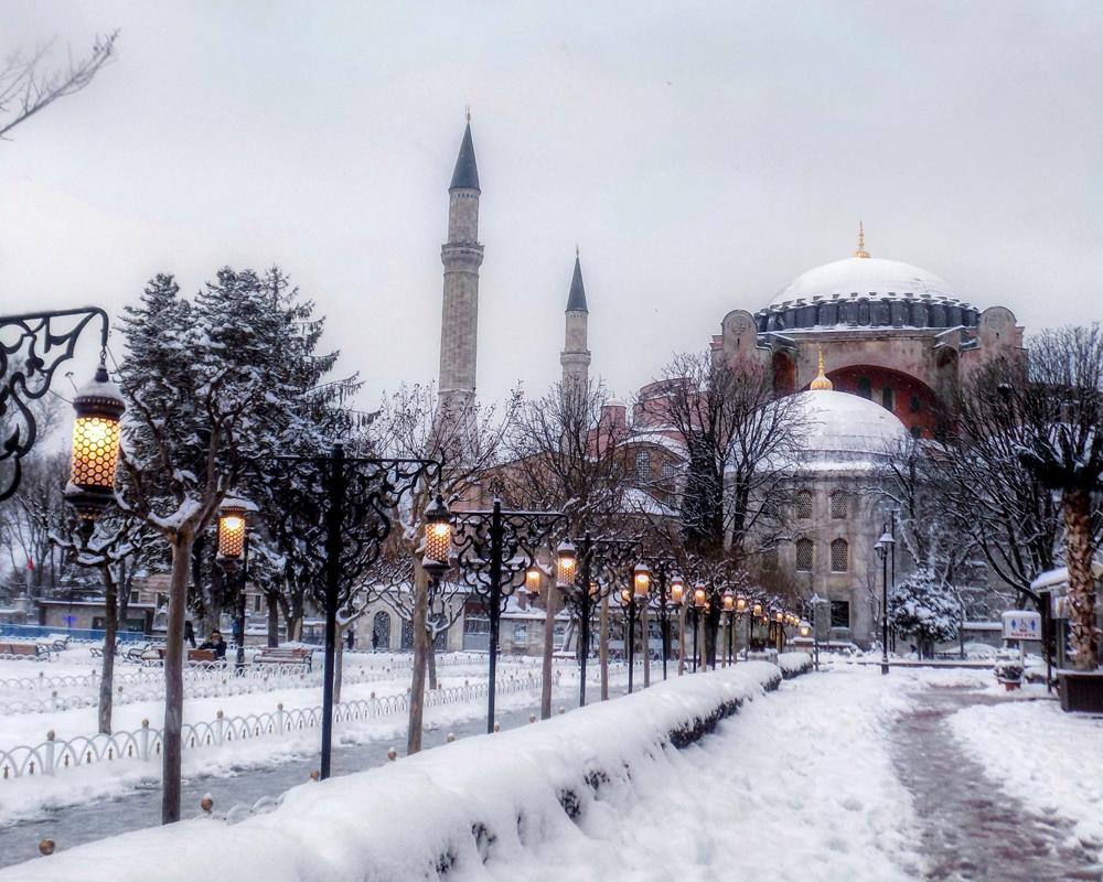 Istanbul in winter