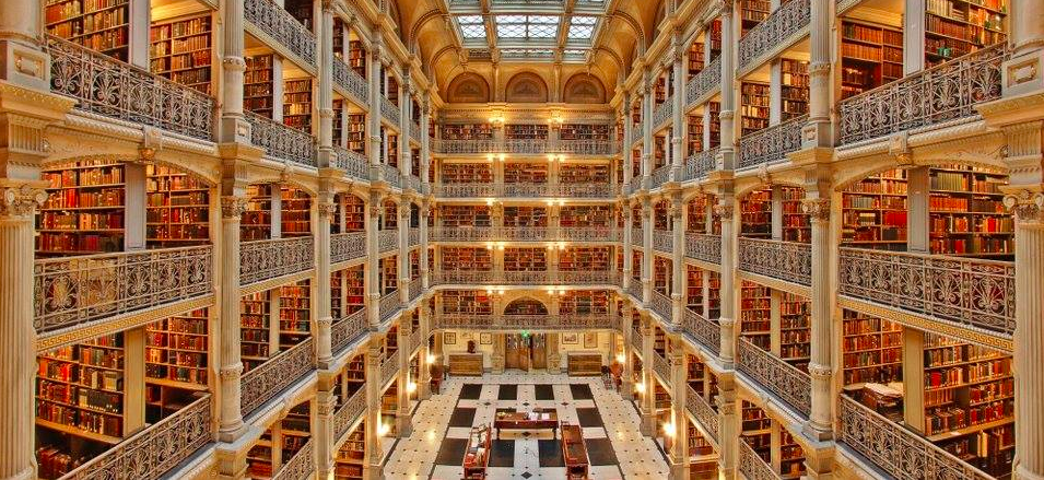 George Peabody Library in Baltimore, Book tourism