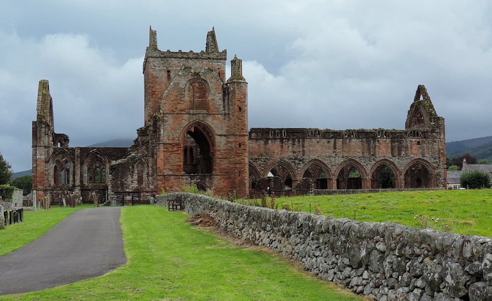 The Sweetheart Abbey in Dumfries and Galloway