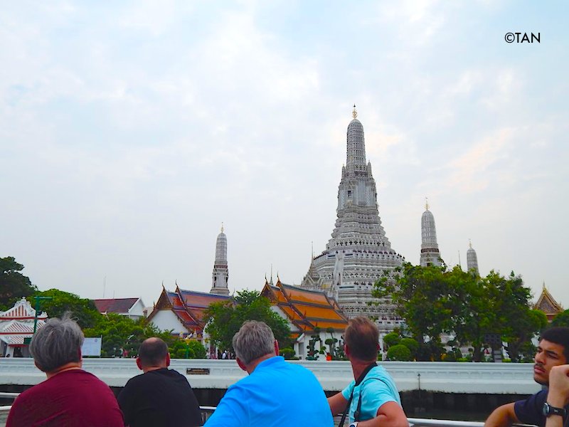 Wat Arun from the Chao Phraya river