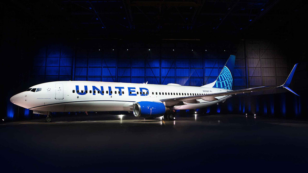 New livery United Airlines