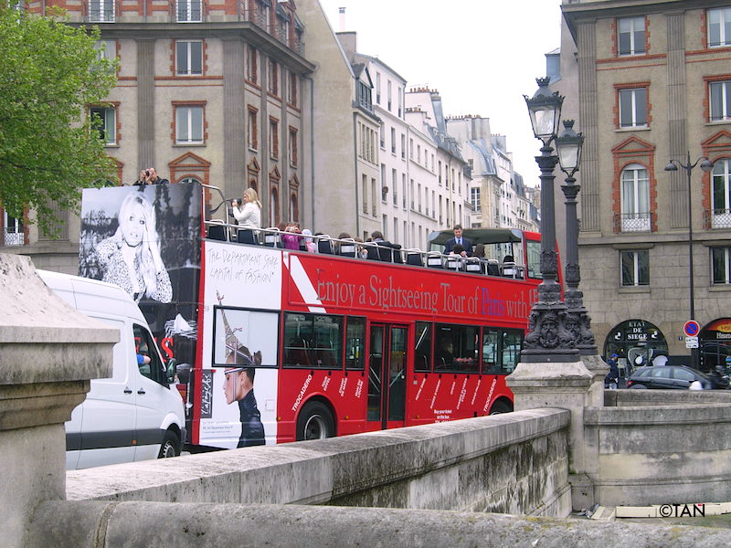 Paris France bus