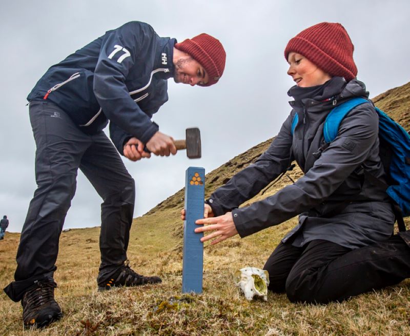 Volunteers on Faroe Islands