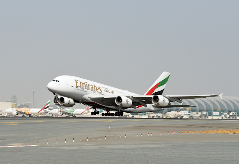 Emirates A380.