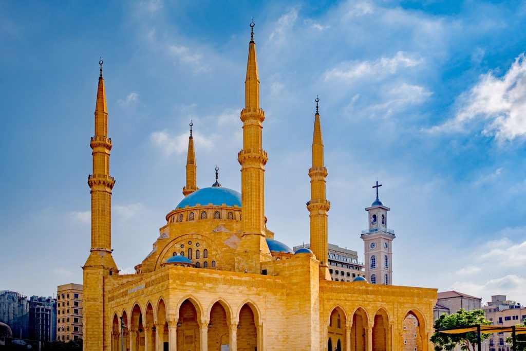 Mohammad Al-Amin Mosque Blue Mosque