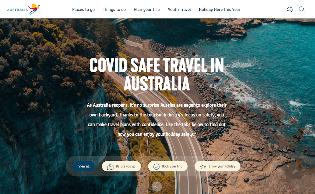 The Australian COVID Travel Portal