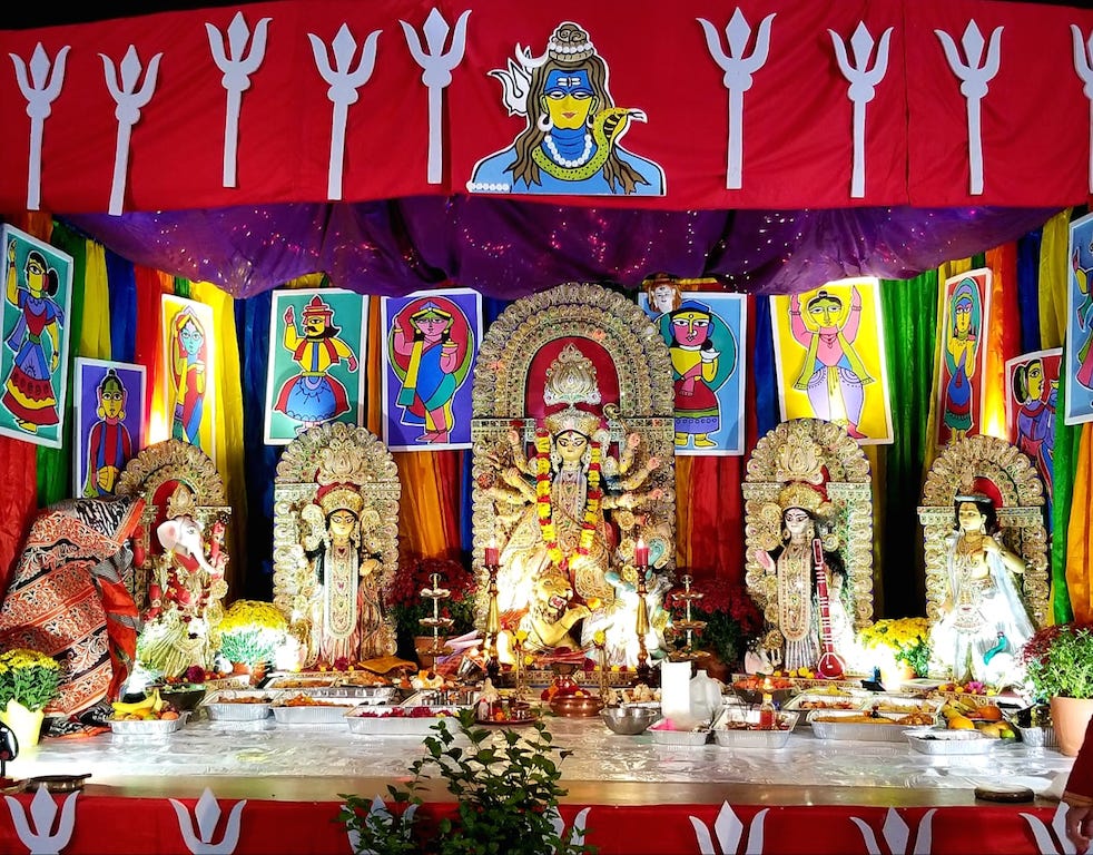 Durga Puja notes from Boston in the year of great adjustments TAN