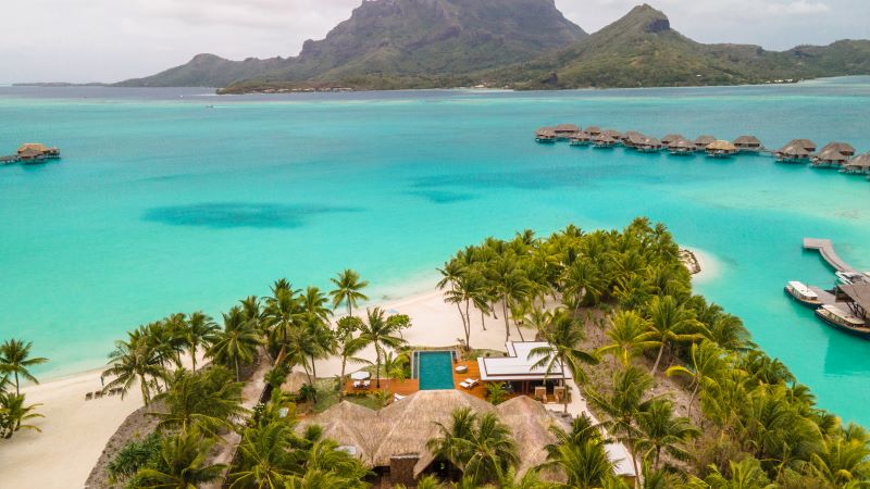 Four Seasons Resort Bora Bora beachfront villas