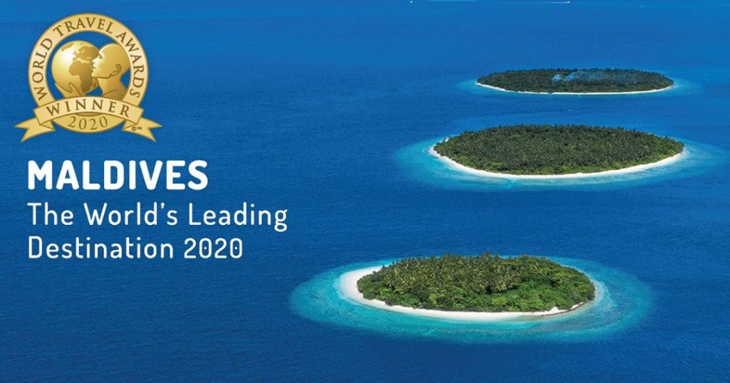 Maldives named World’s Leading Destination of 2020