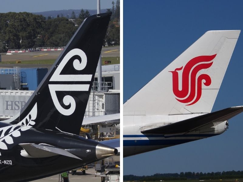 Air New Zealand and Air China