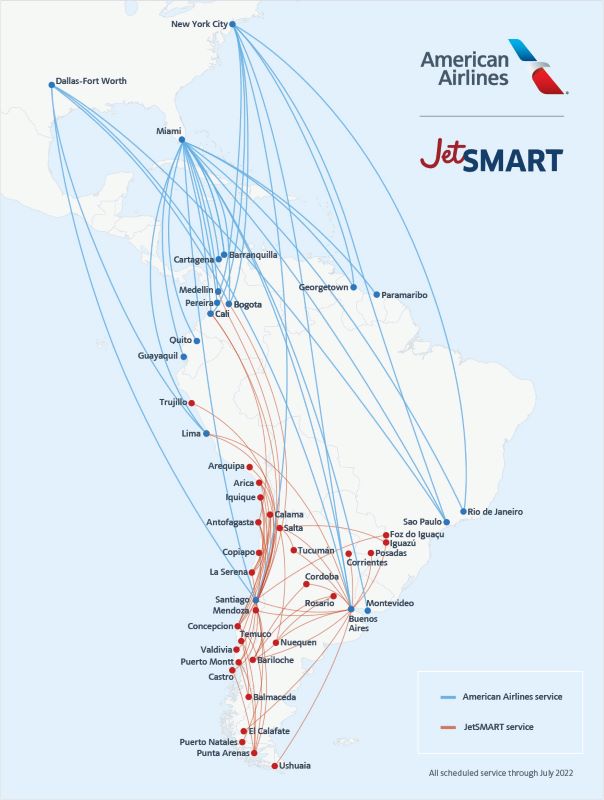 American Airlines, JetSMART