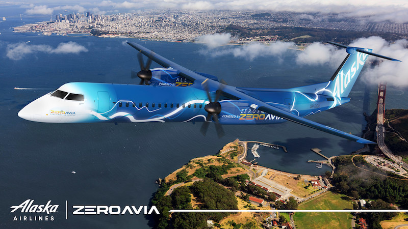 Alaska ZeroAvia hydrogen powered aircraft