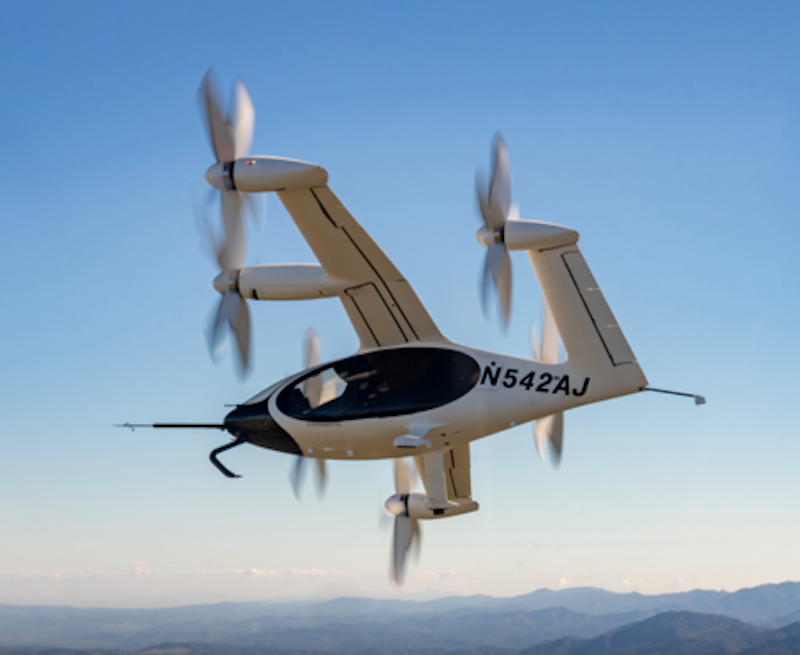 Joby all electric aircraft