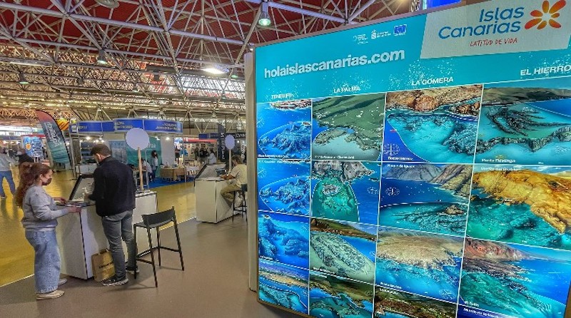Canary Islands diving show
