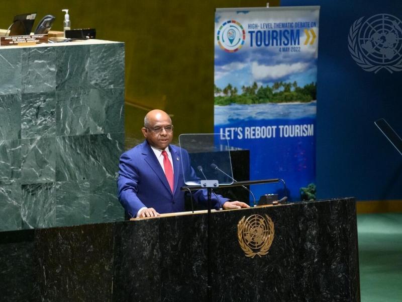 UN General Assembly President Abdulla Shahid