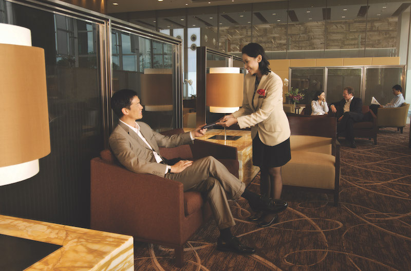Singapore Airlines KrisFlyer Gold Lounge