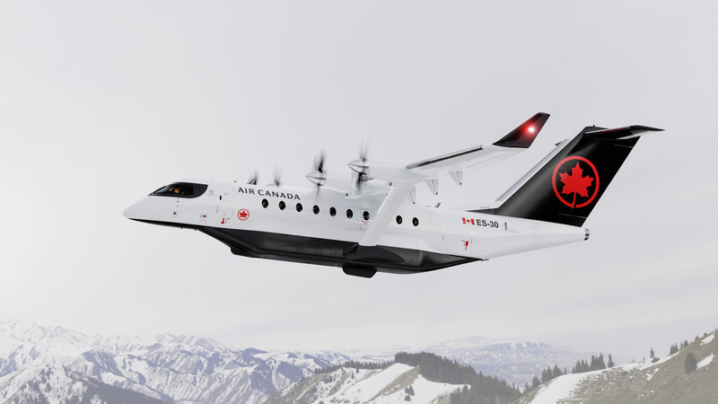 Air Canada electric aircraft