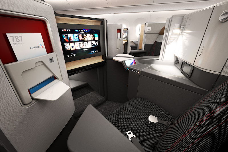 American Airlines new Flagship Suite Seats