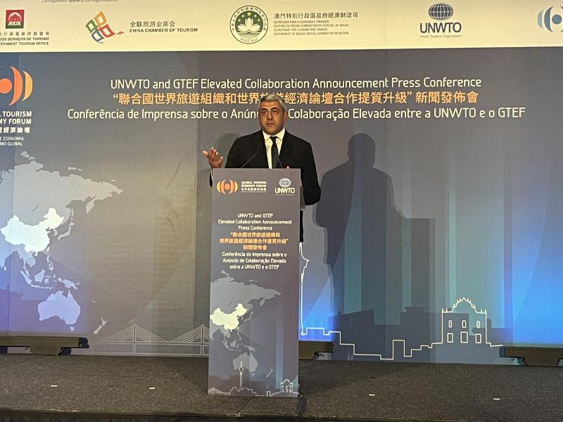 UNWTO Secretary-General Zurab Pololikashvili 