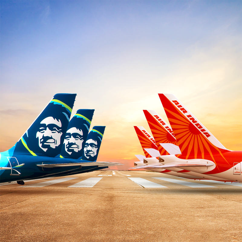 Air India Alaska Airlines