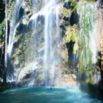 Tumalog Waterfalls in Oslob, Cebu, Philippines