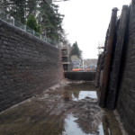 Caledonian Canal under repair