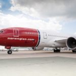 Norwegian airline aircraft