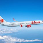 Boeing 737 MAX aircraft in Lion Air livery
