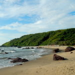 A beach in north Goa