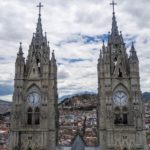 A church in Quito, Ecuador.
